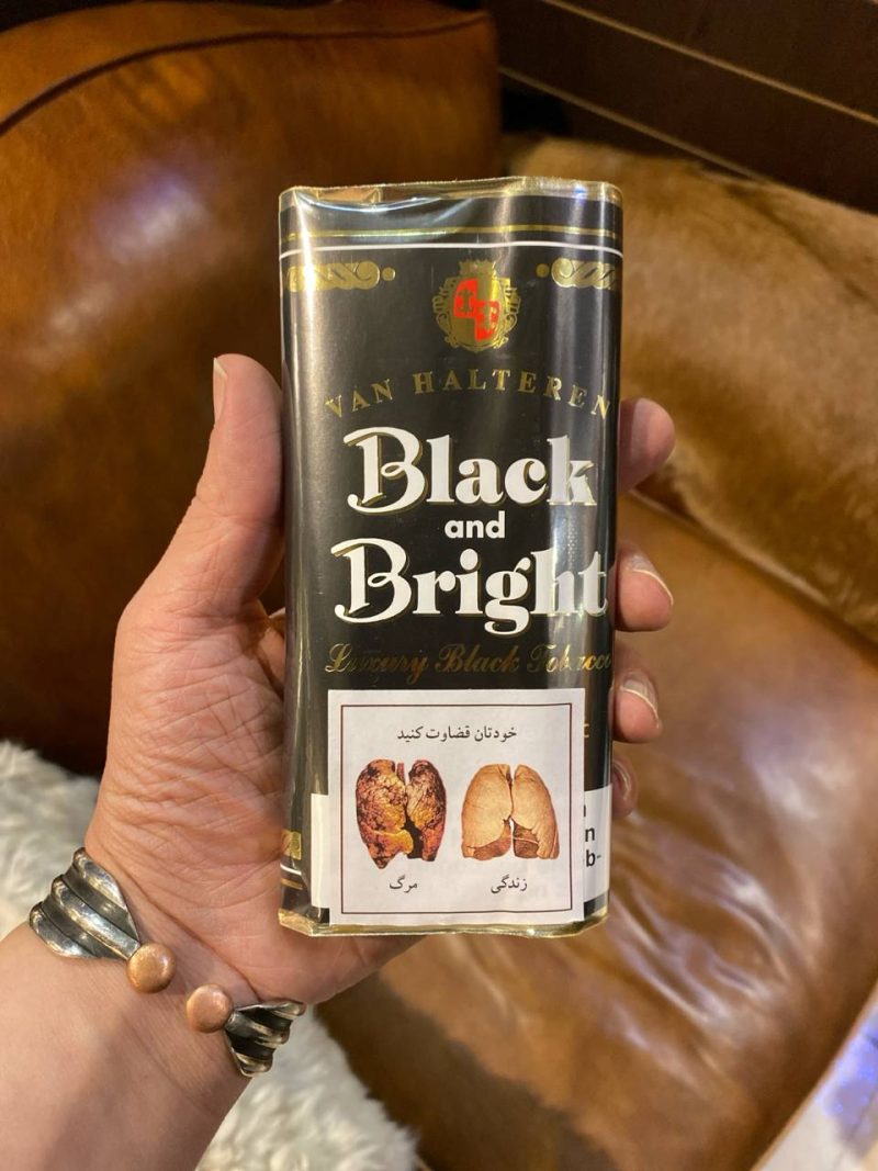 توتون پیپ Van Halteren Black and Bright pipe tobacco